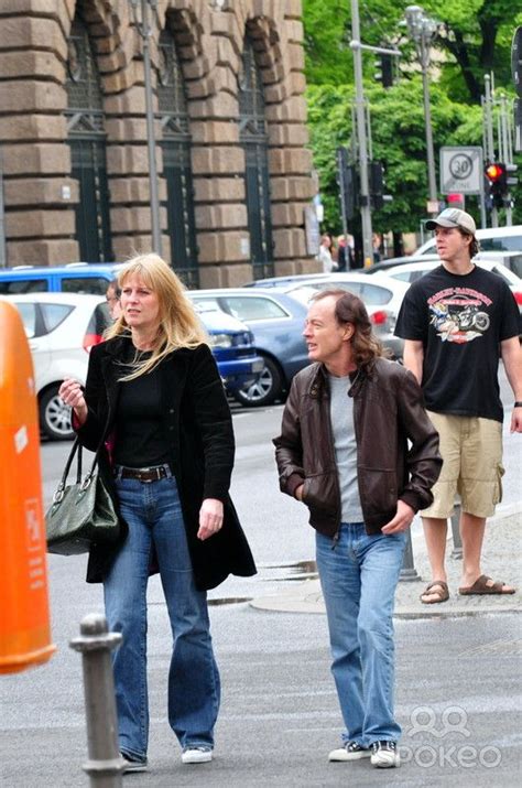 angus young and wife